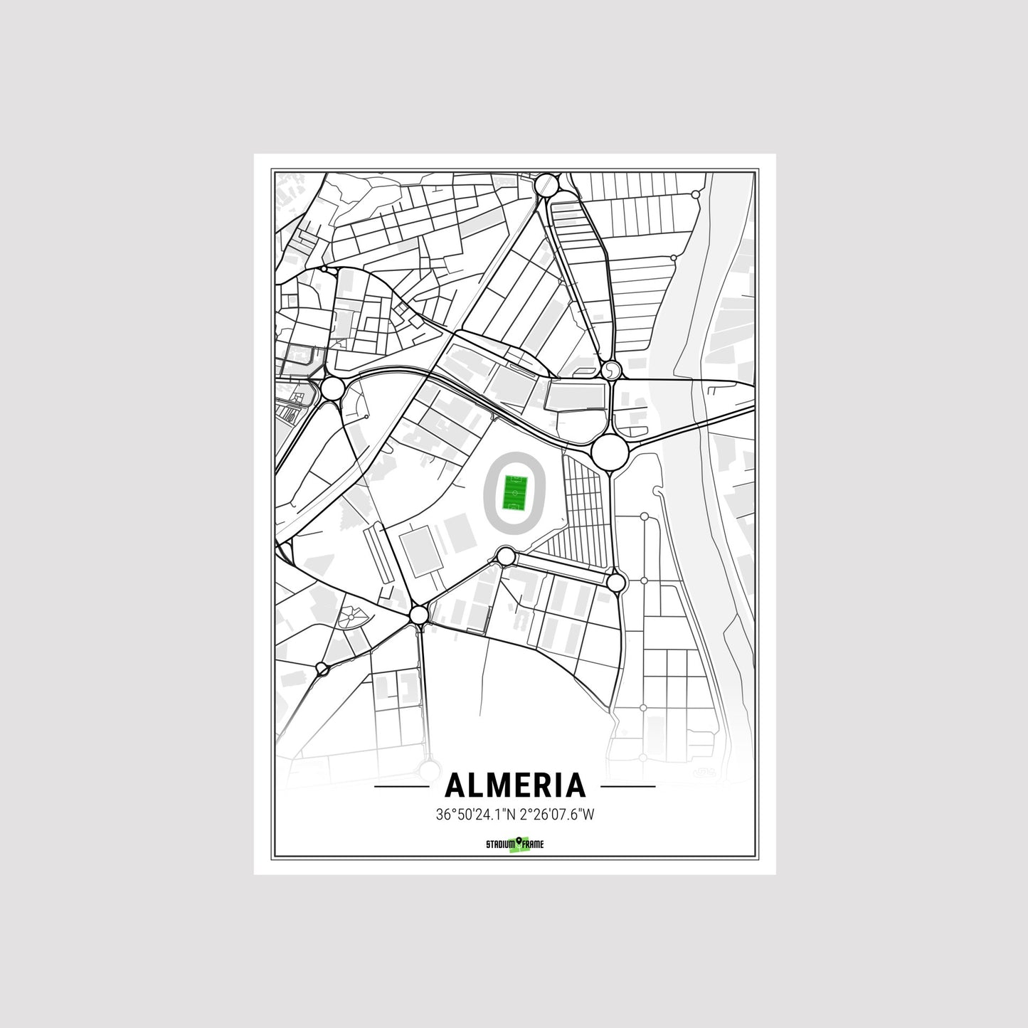 Stadium Poster - Almeria