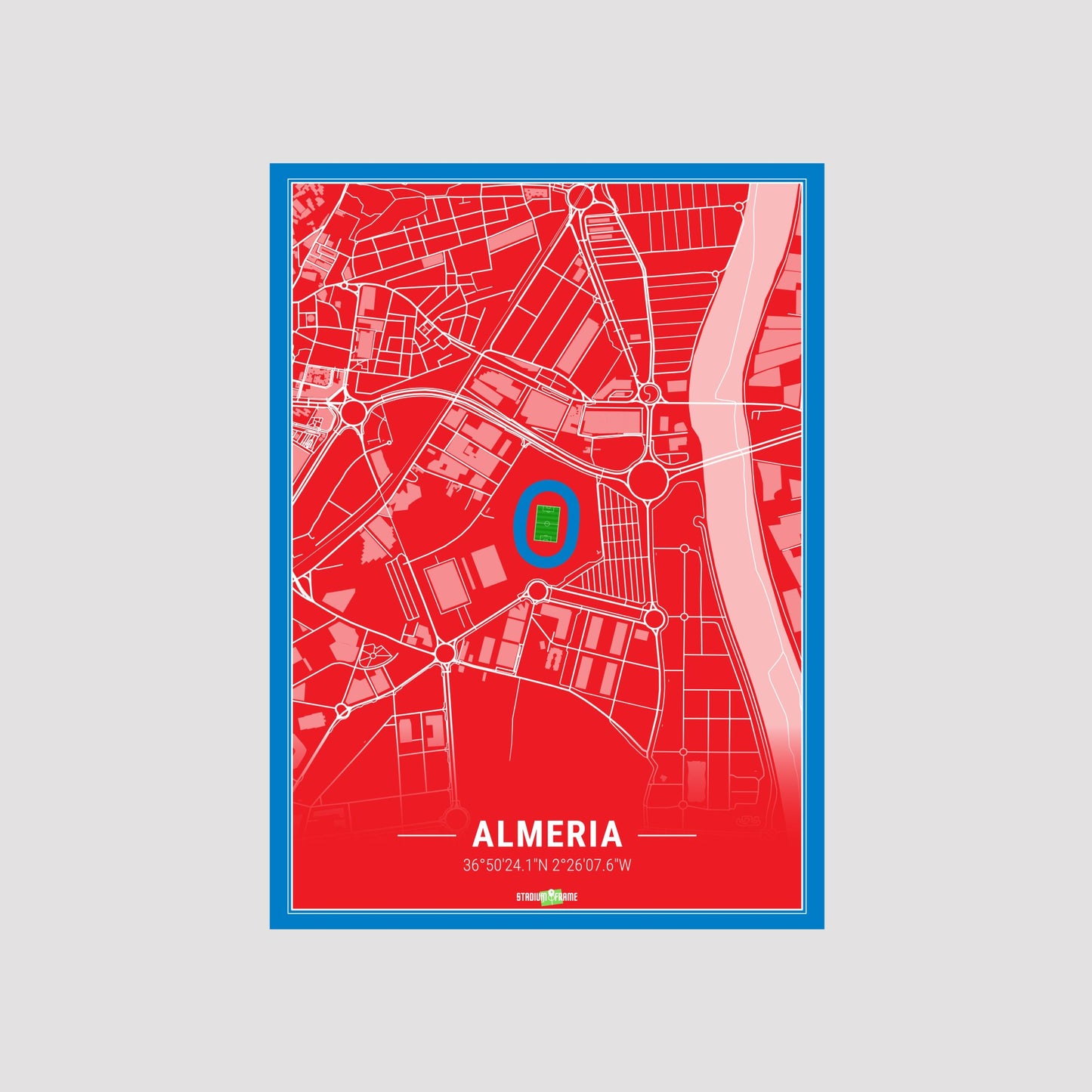 Stadium Poster - Almeria