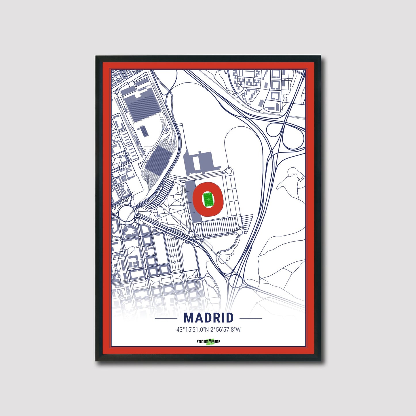 Stadium Poster - Madrid