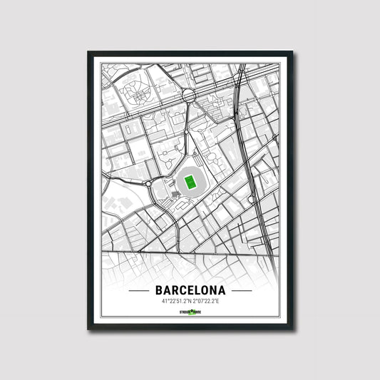 Stadion Poster - Barcelona