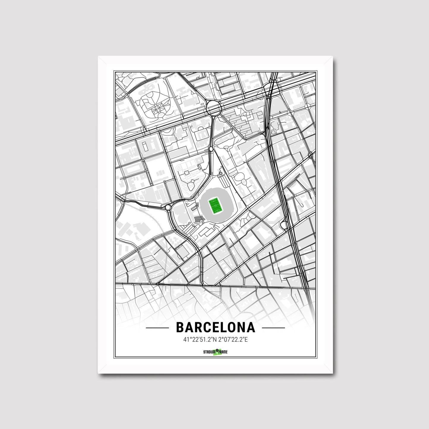 Stadium Poster - Barcelona