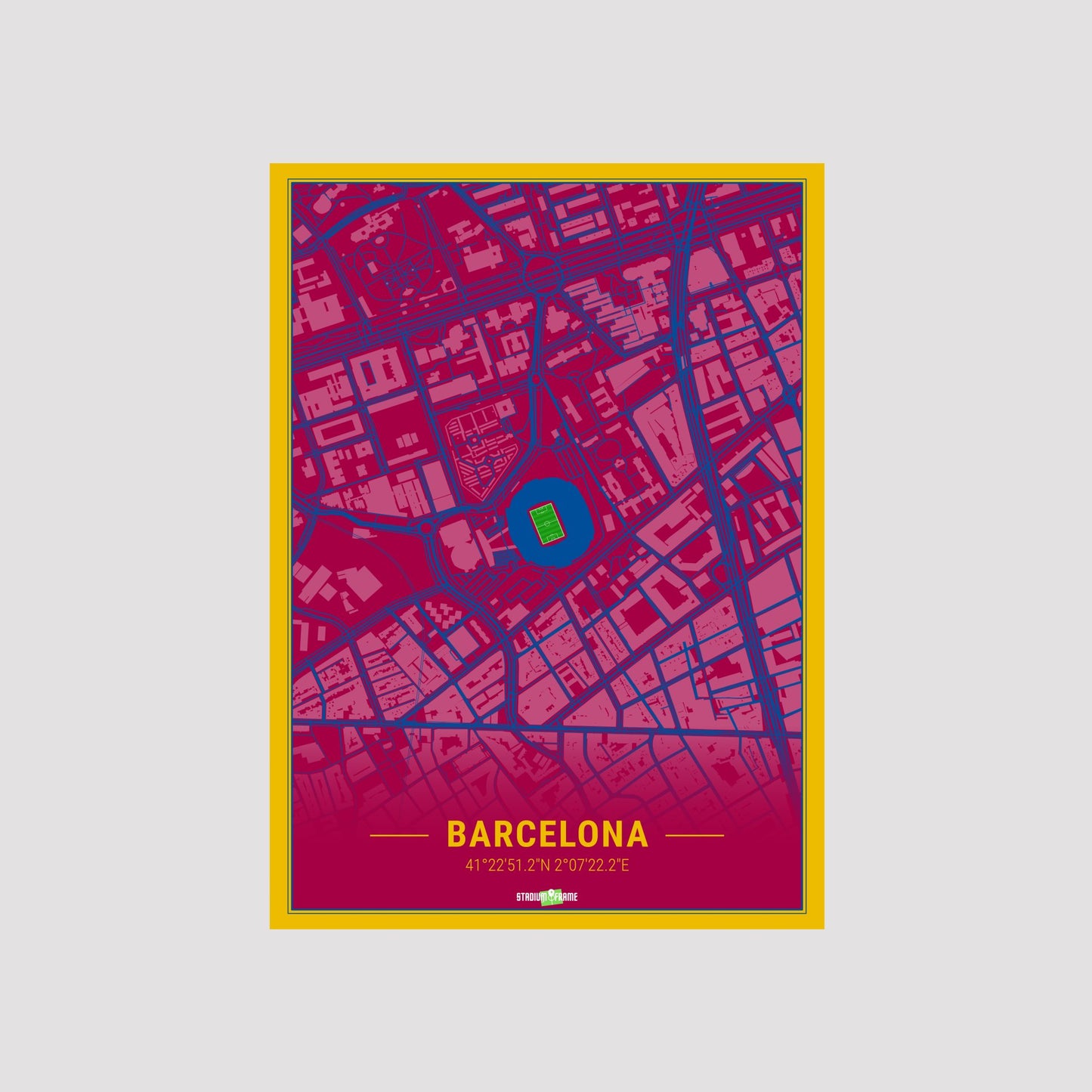 Stadium Poster - Barcelona