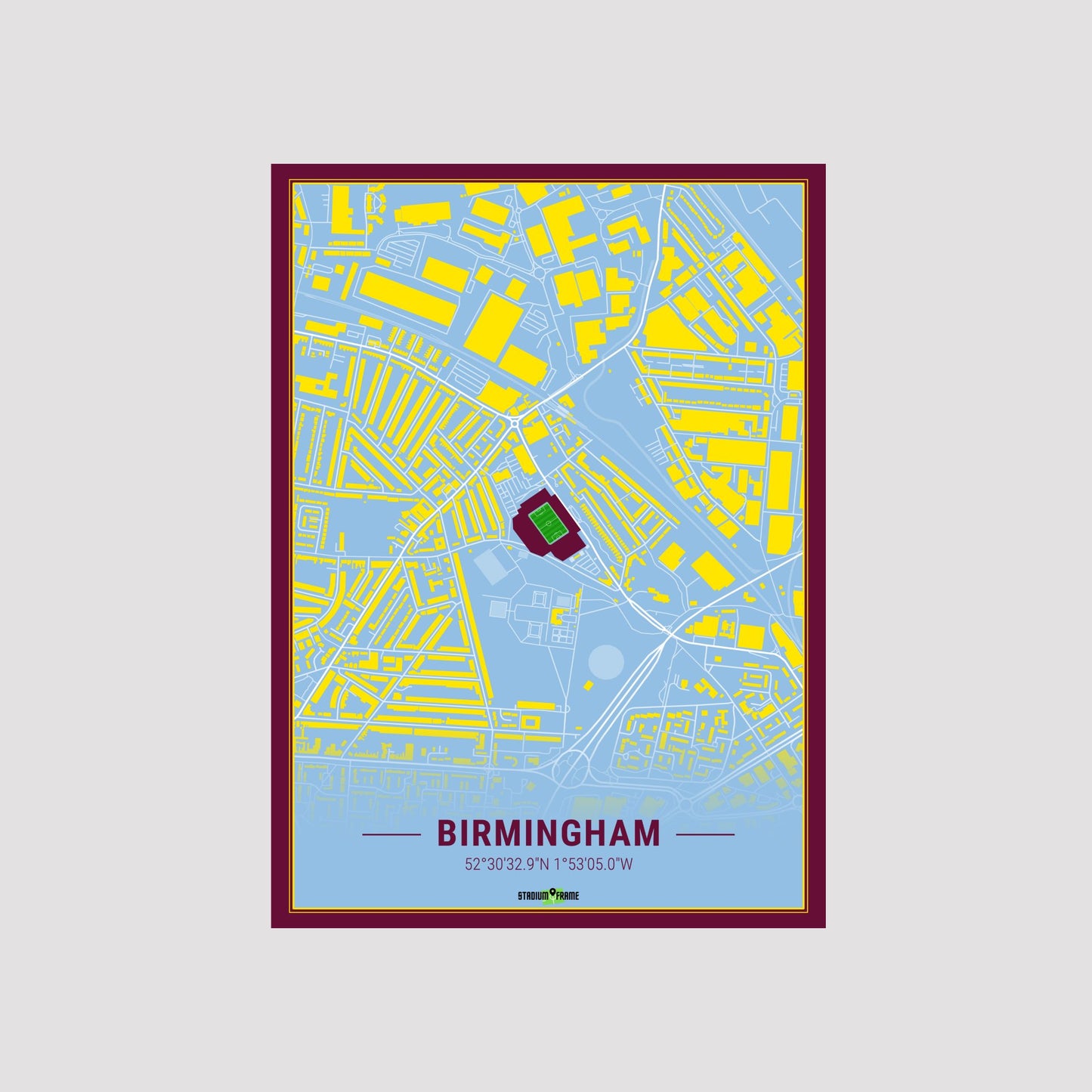 Stadium Poster - Birmingham