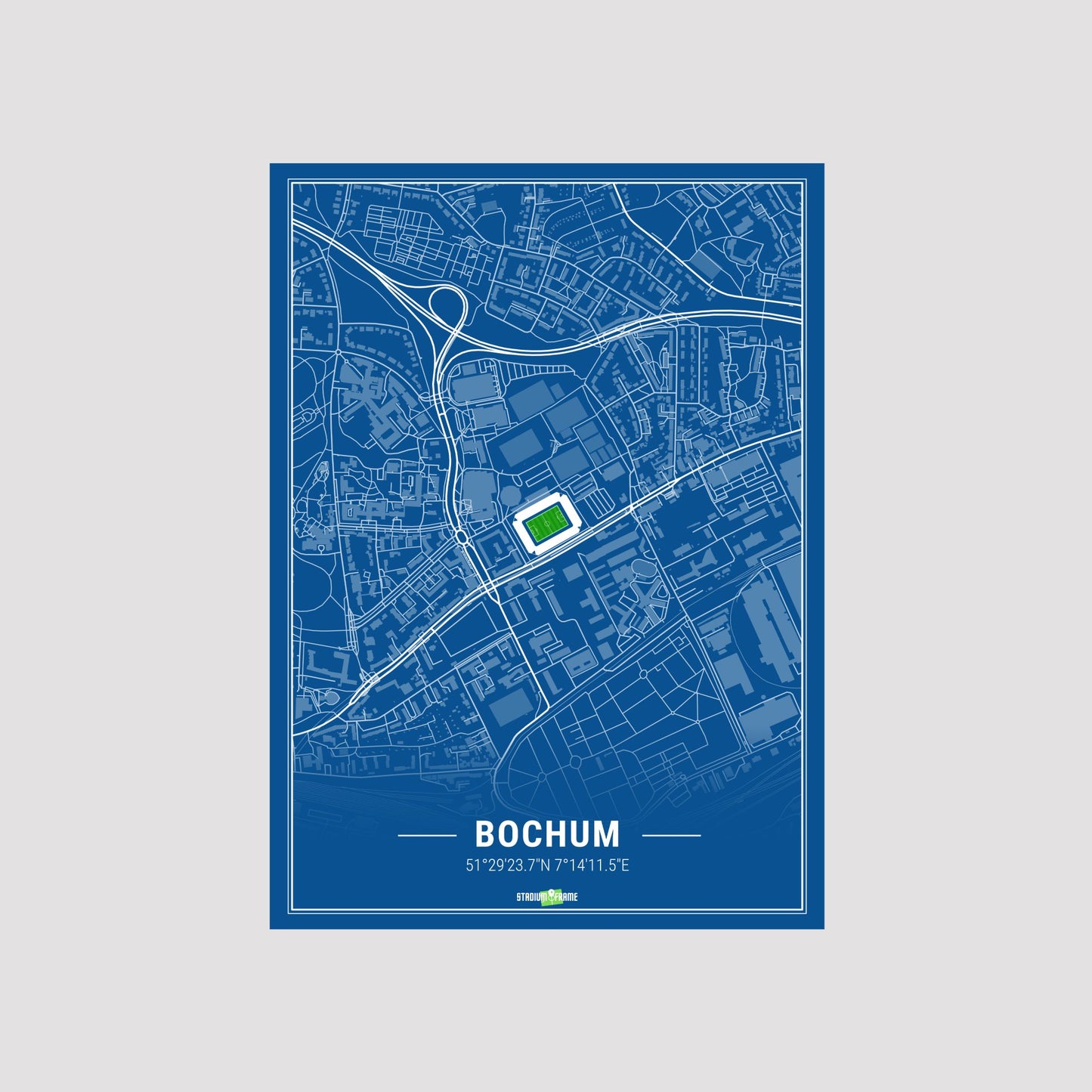 Stadium poster - Bochum