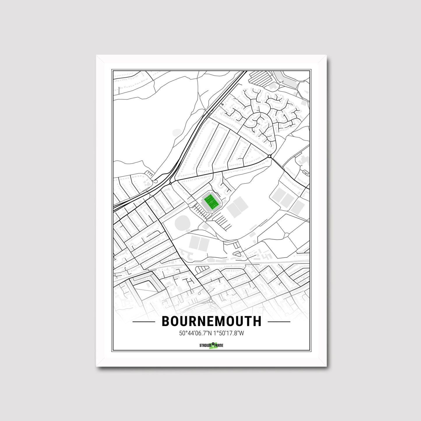 Stadium Poster - Bournemouth