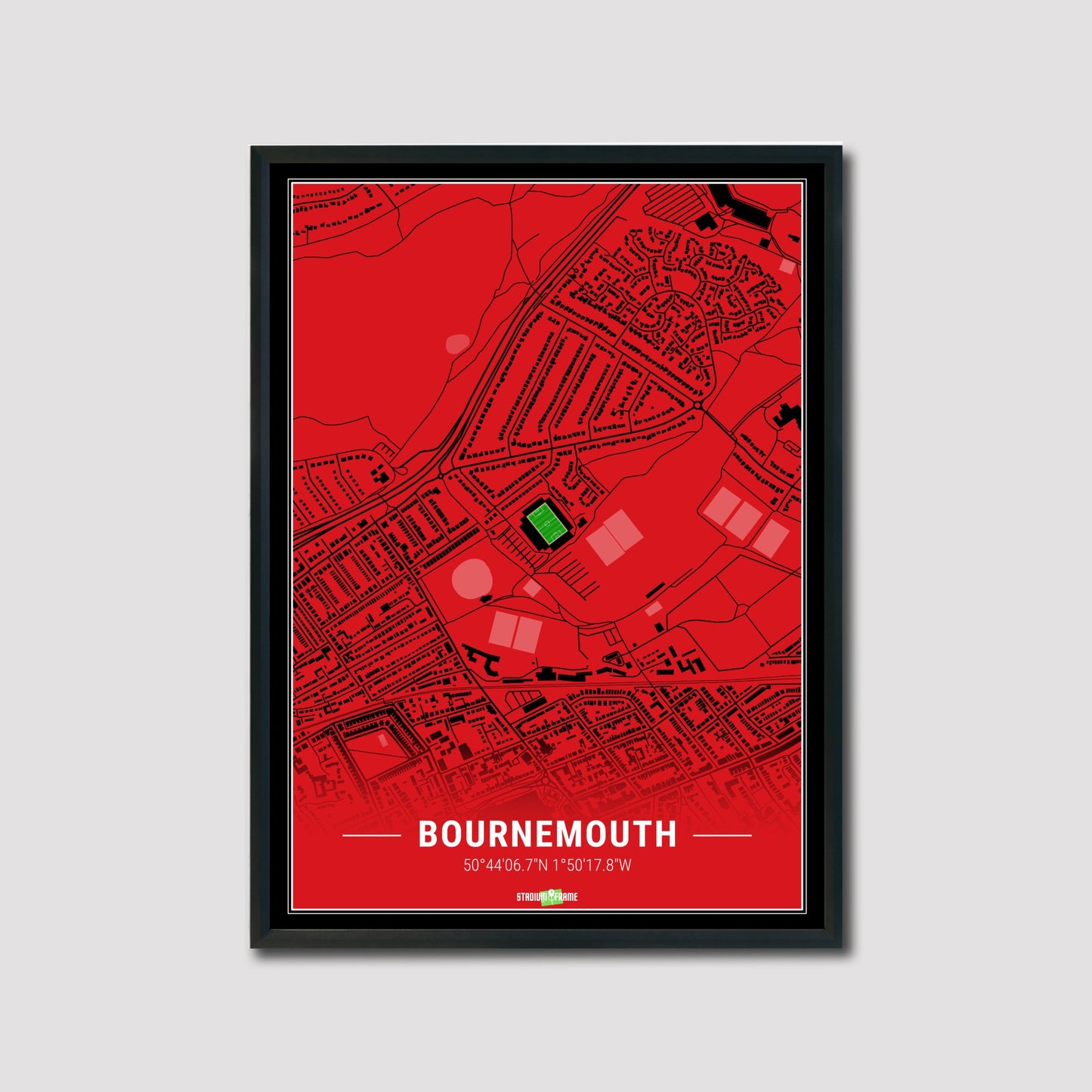 Stadium Poster - Bournemouth