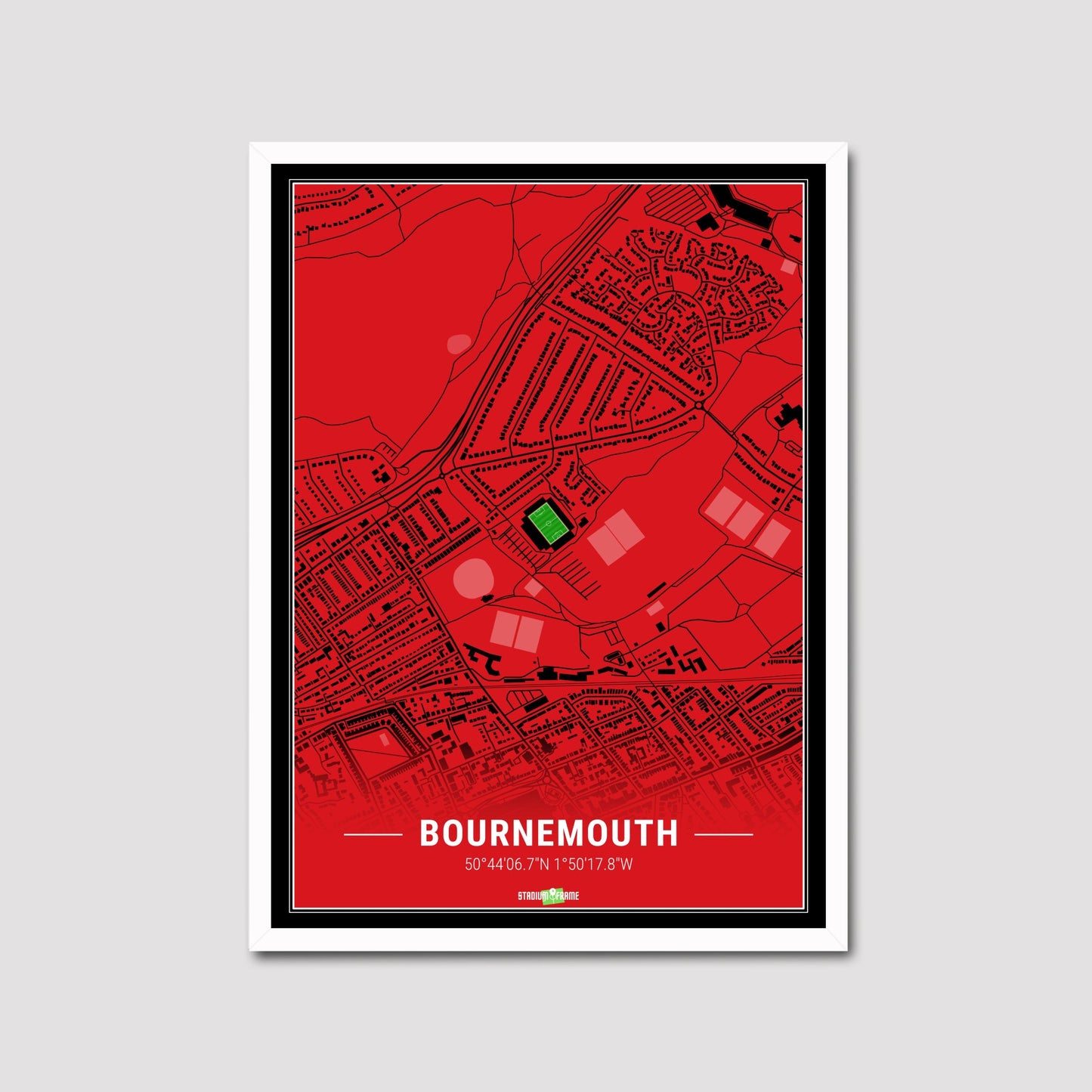 Stadium Poster - Bournemouth