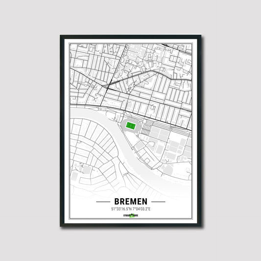 Stadion Poster - Bremen