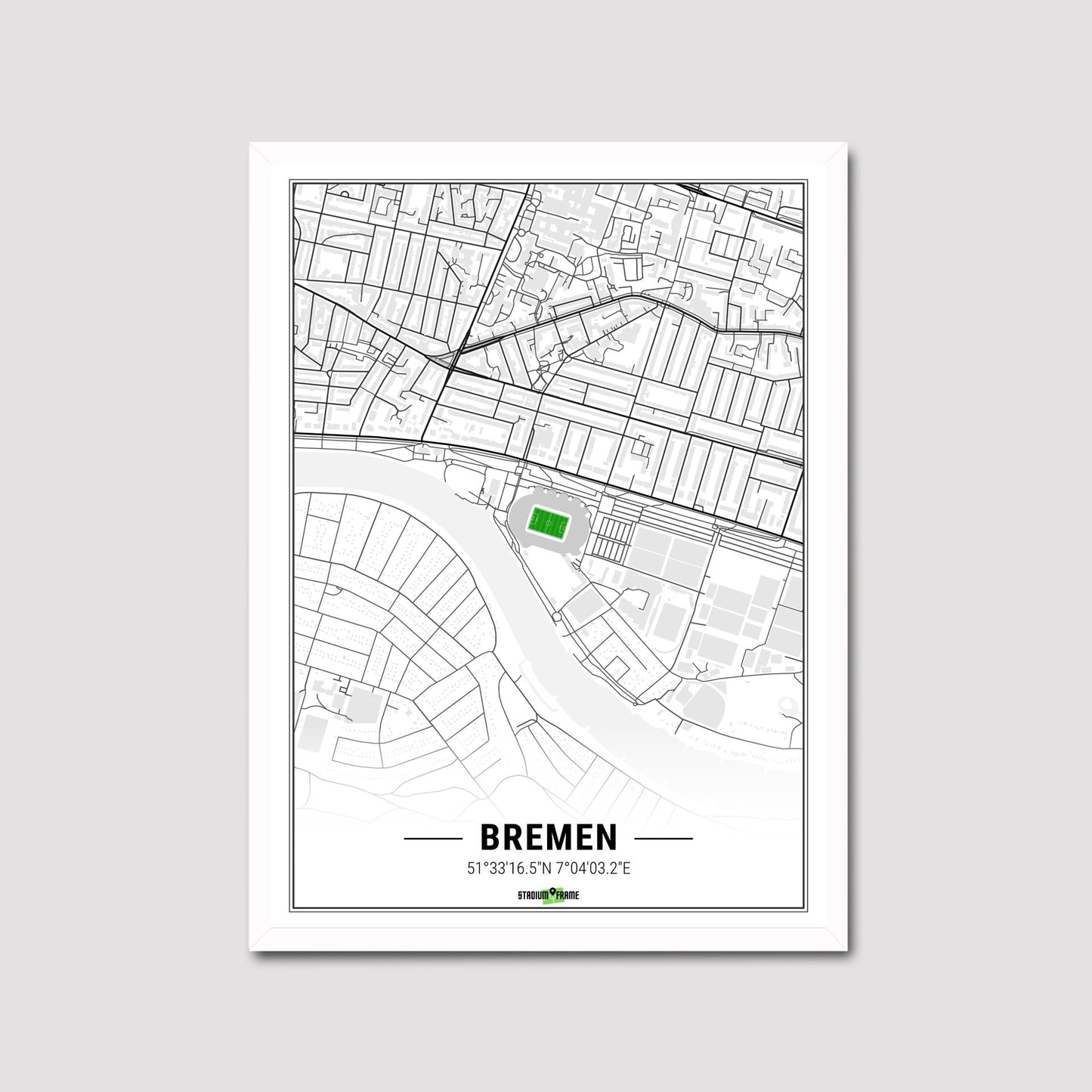 Stadium Poster - Bremen