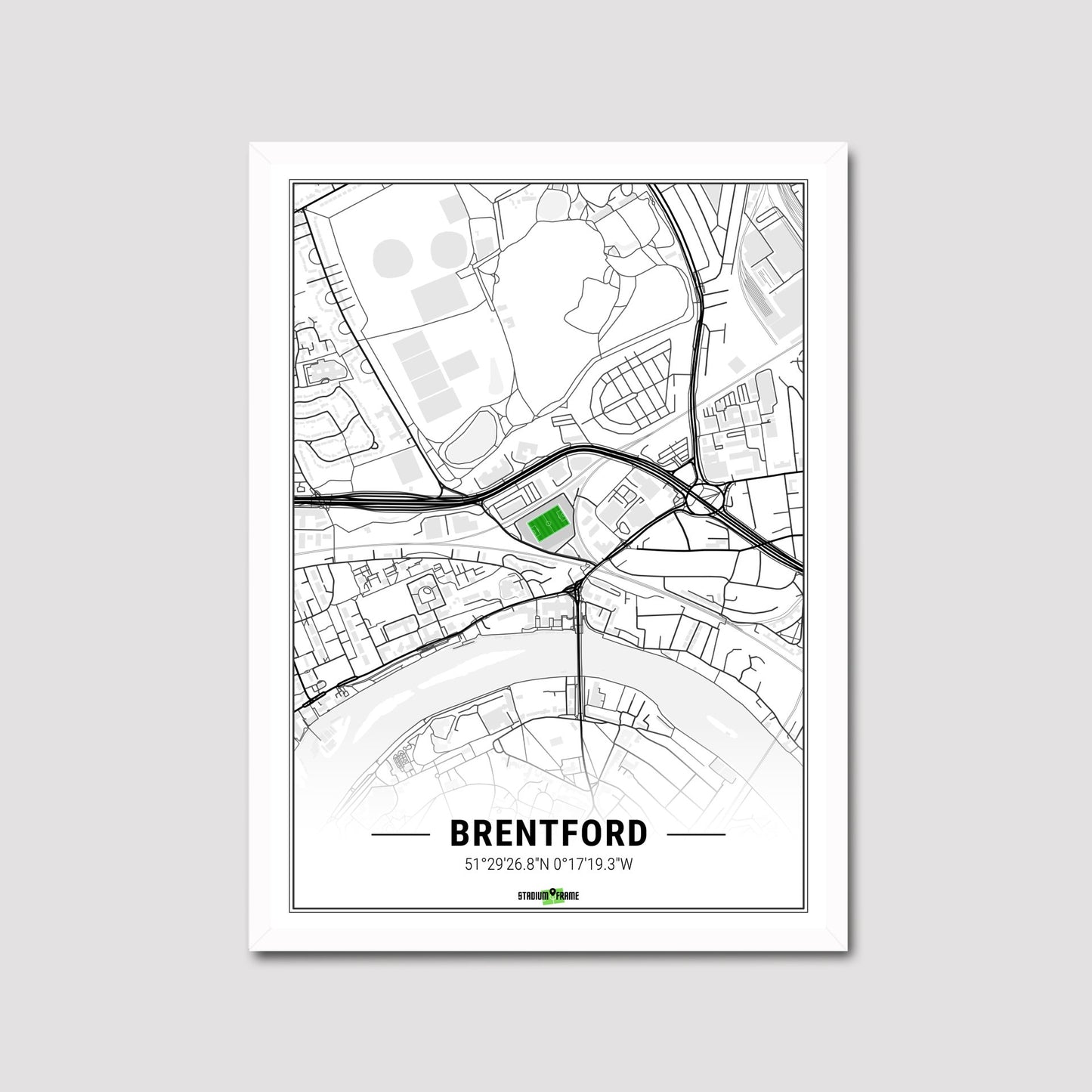 Stadium Poster - Brentford