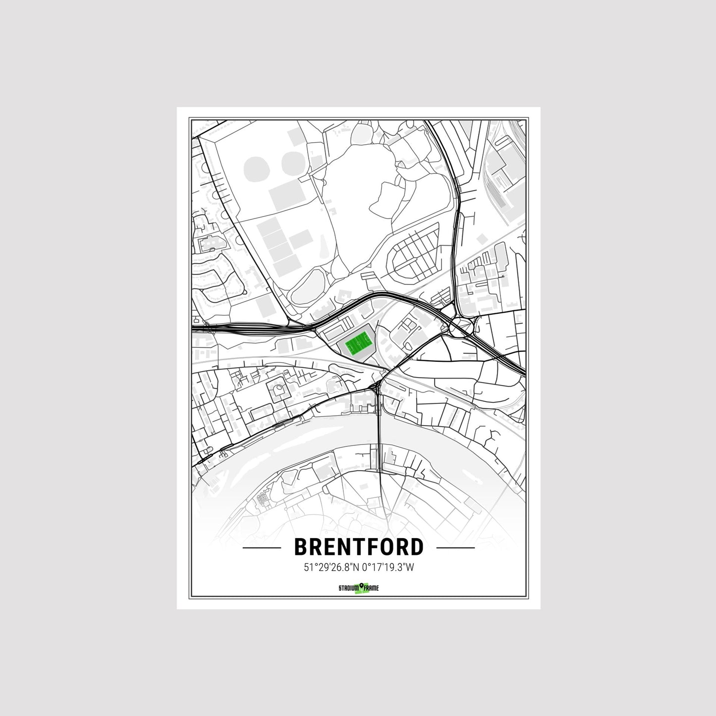 Stadium Poster - Brentford