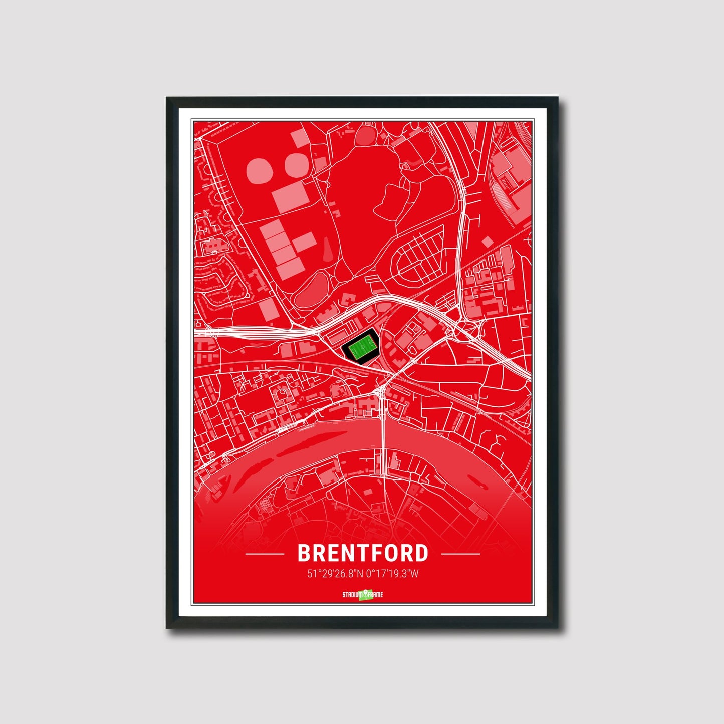 Stadium Poster - Brentford