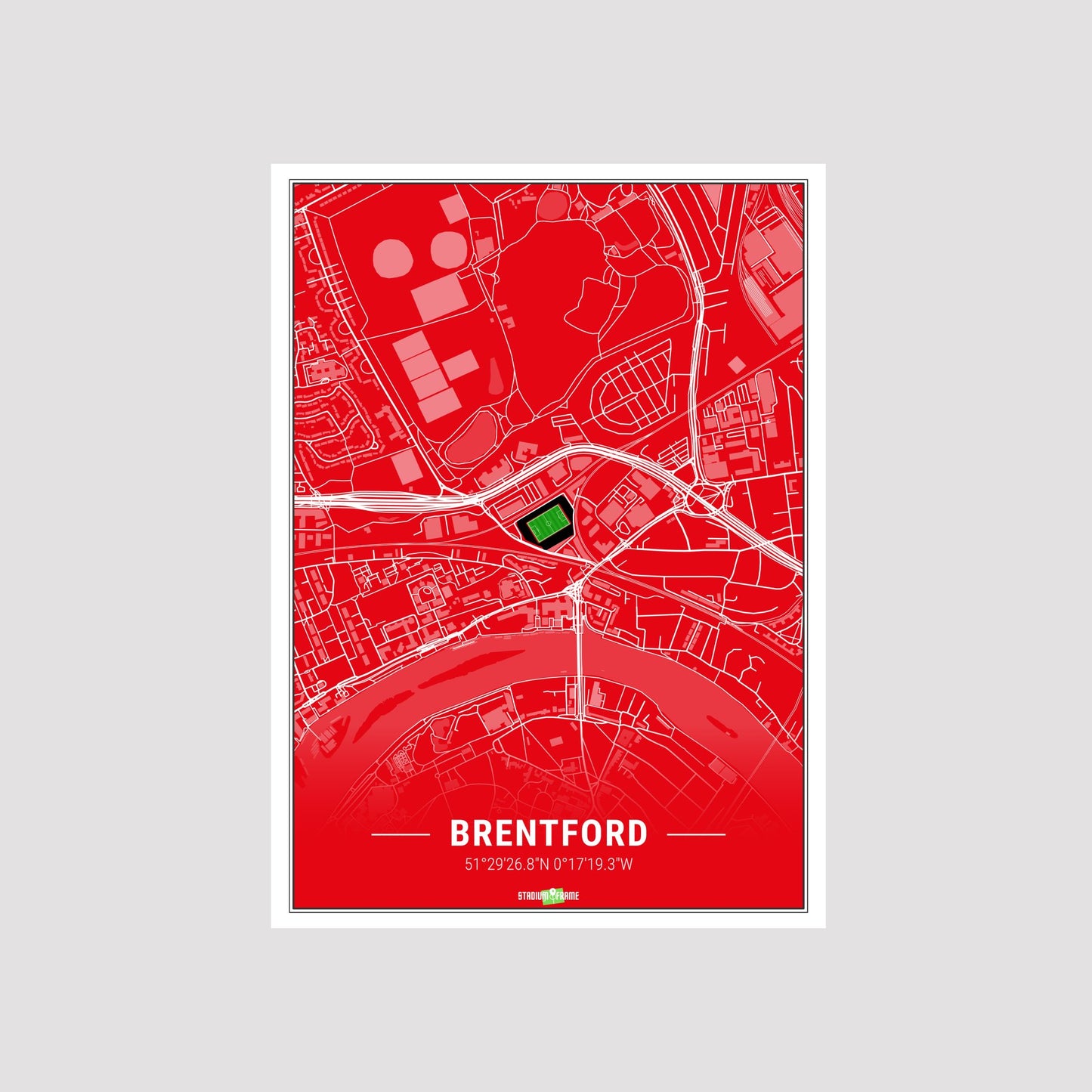 Stadium Poster - Brentford