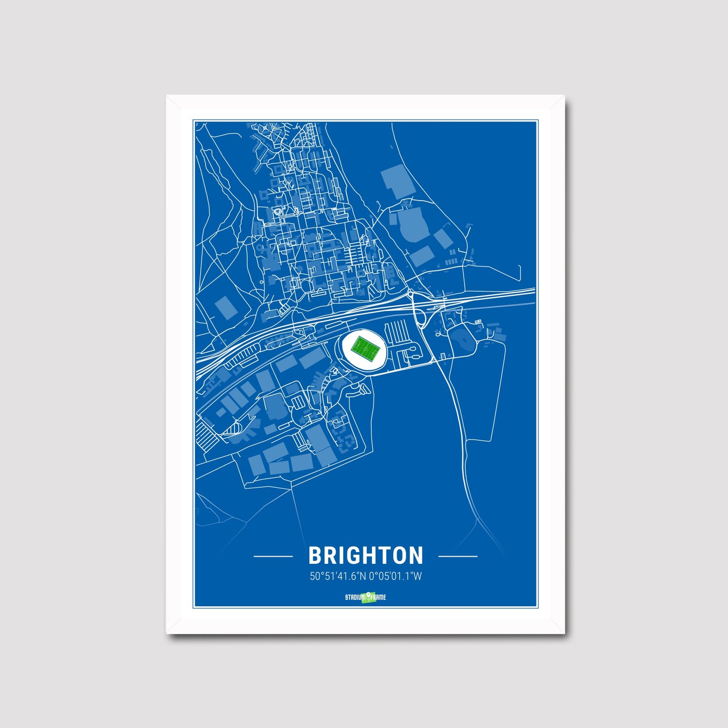 Stadium Poster - Brighton