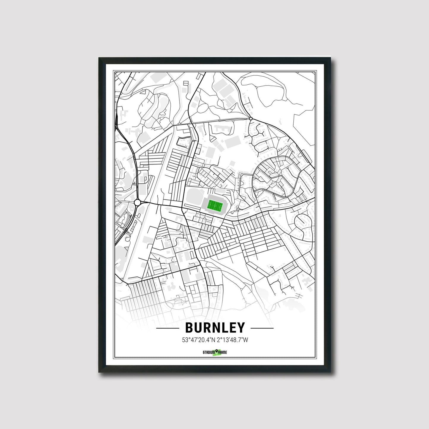 Stadium Poster - Burnley