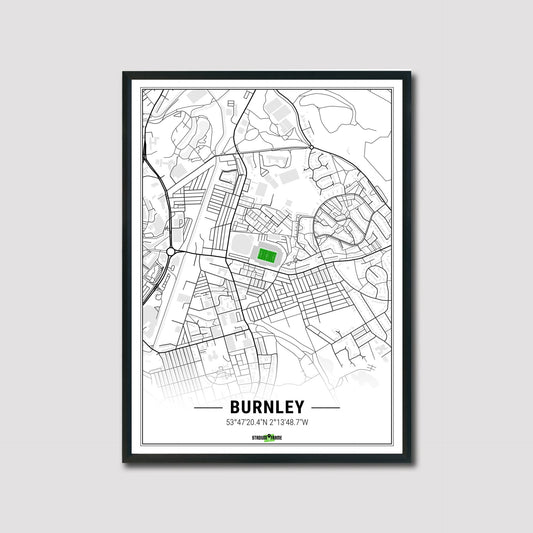 Stadium Poster - Burnley