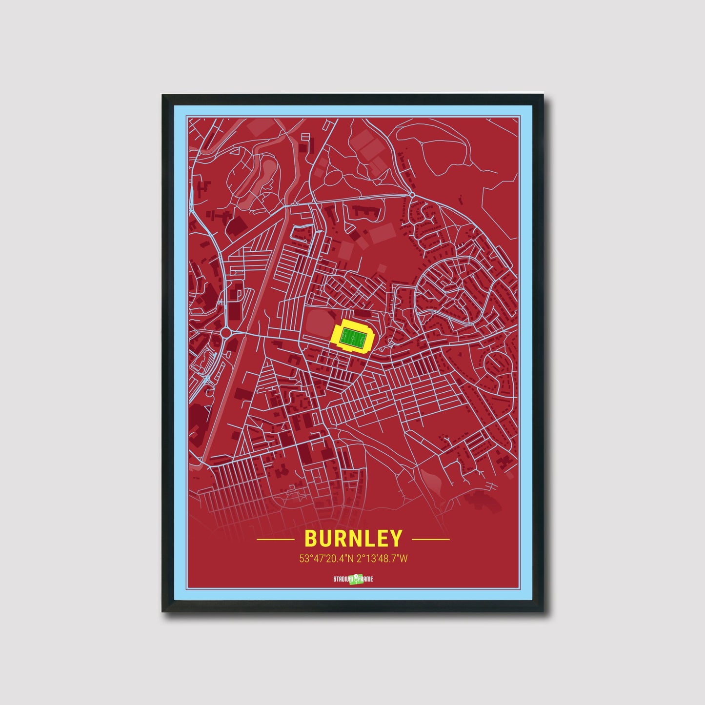 Stadium Poster - Burnley