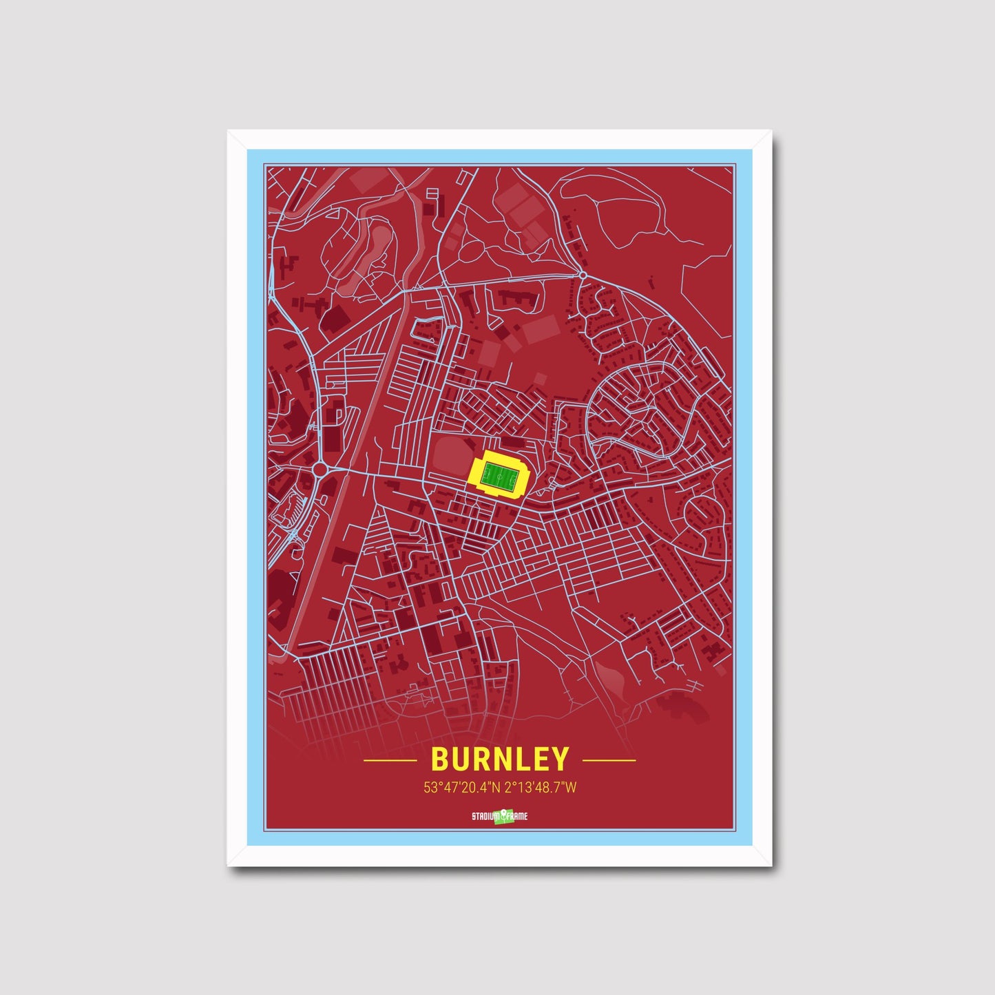 Stadium Poster - Burnley