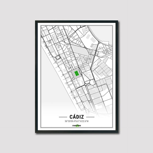 Stadion Poster - Cádiz