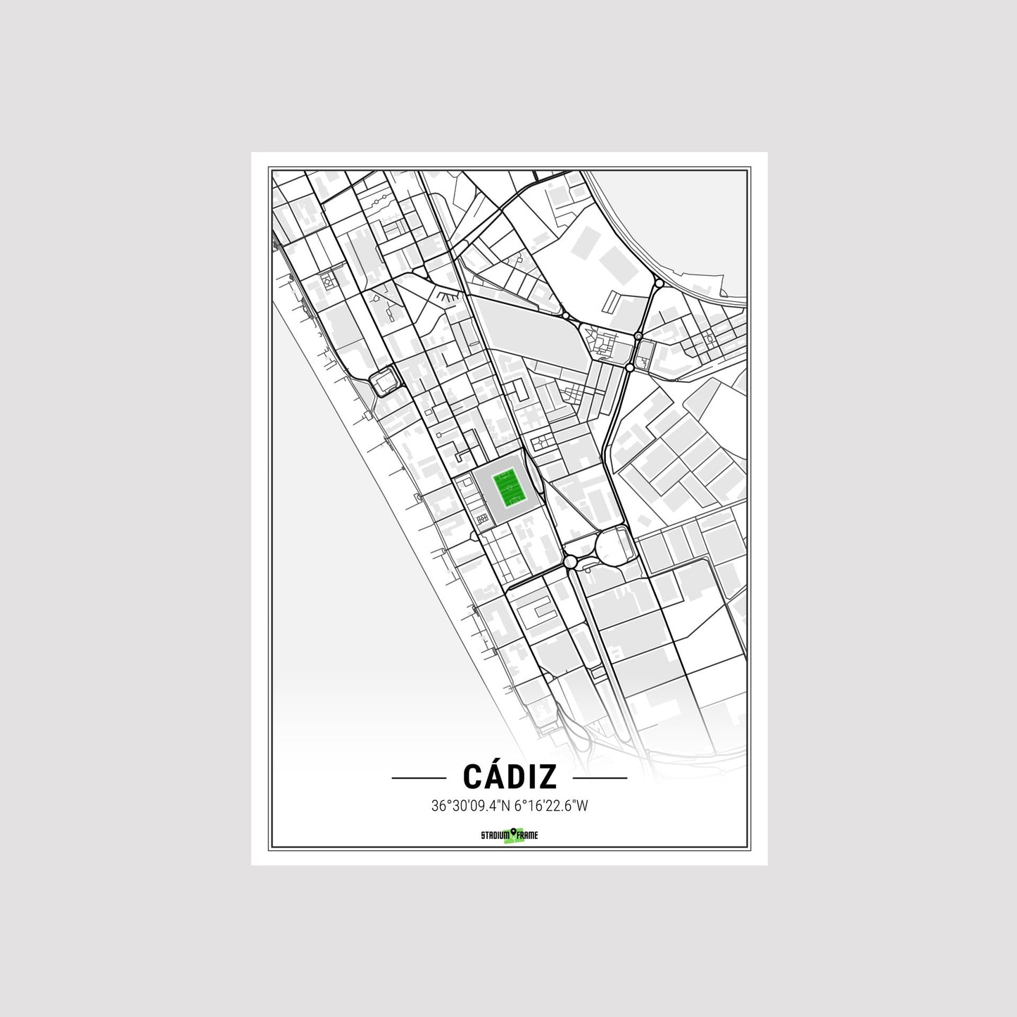 Stadium Poster - Cadiz