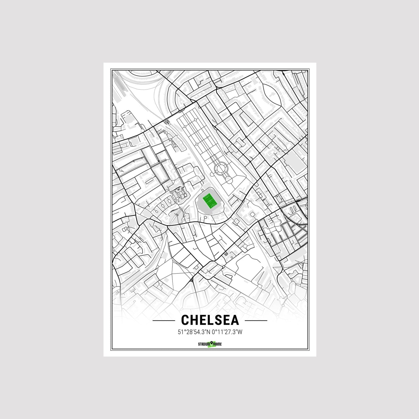 Stadium Poster - Chelsea