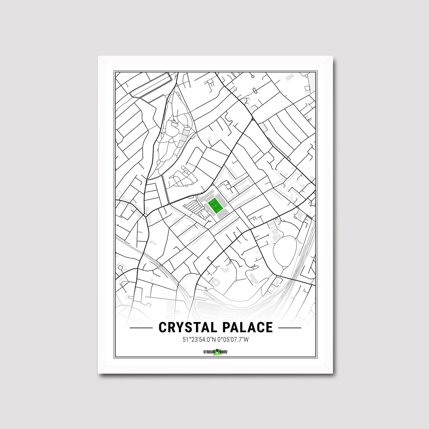 Stadium Poster - Crystal Palace