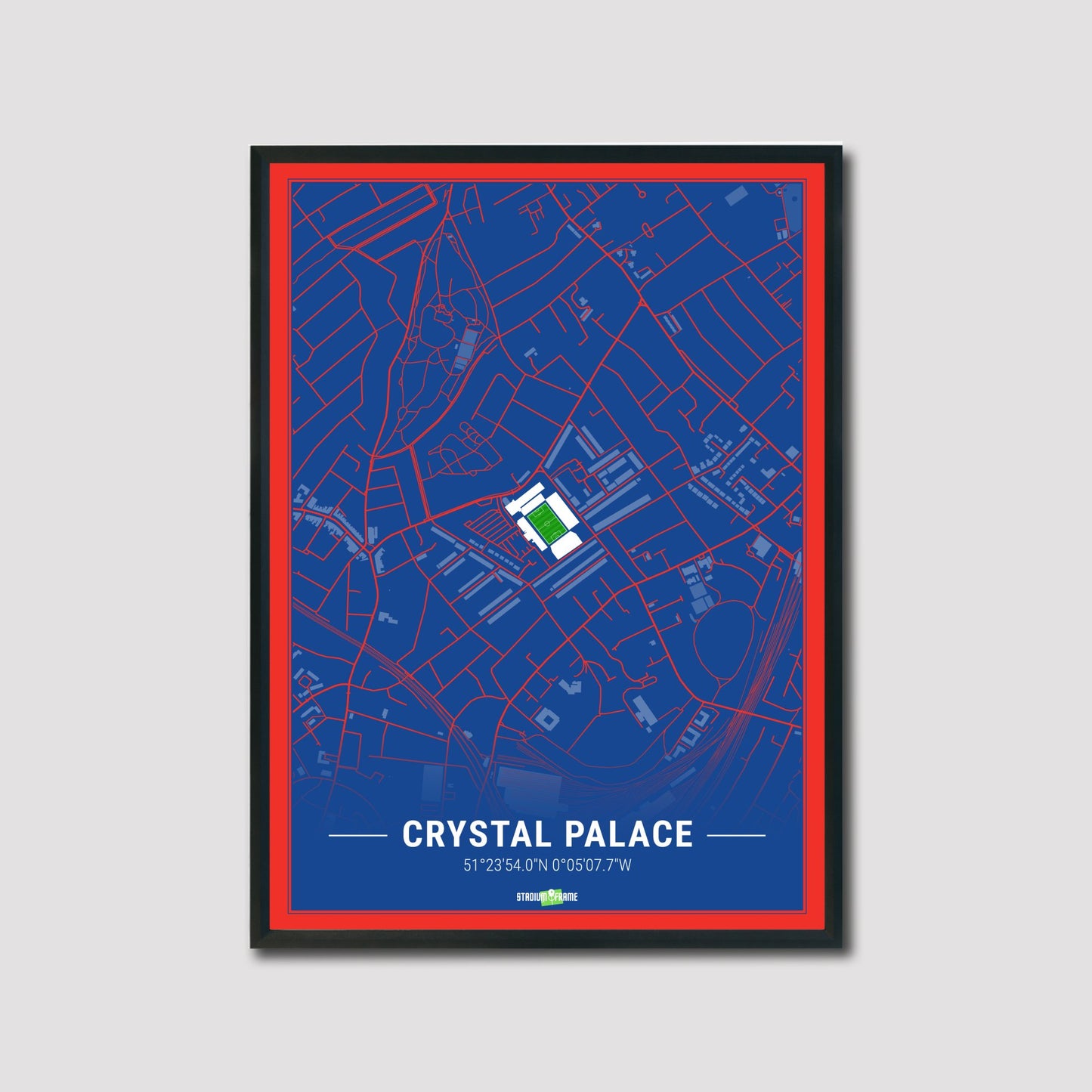 Stadium Poster - Crystal Palace