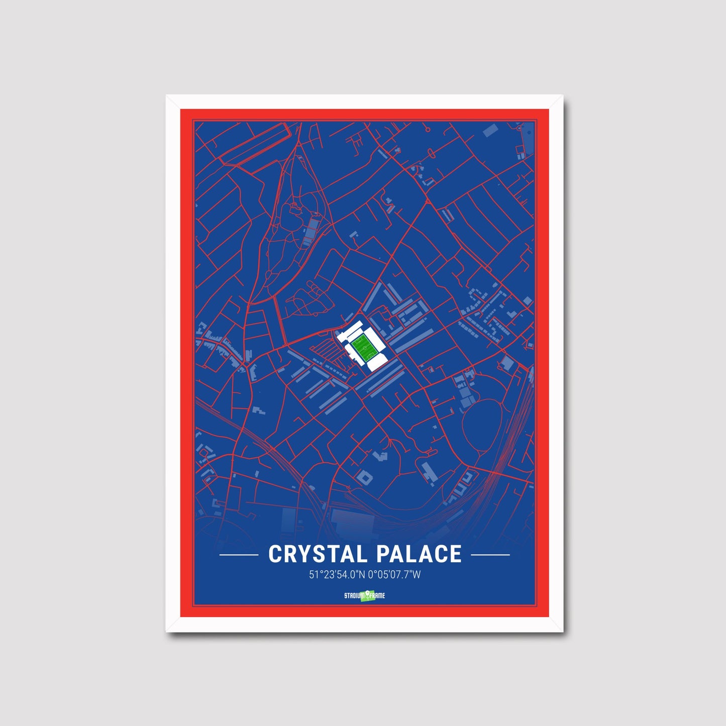 Stadium Poster - Crystal Palace