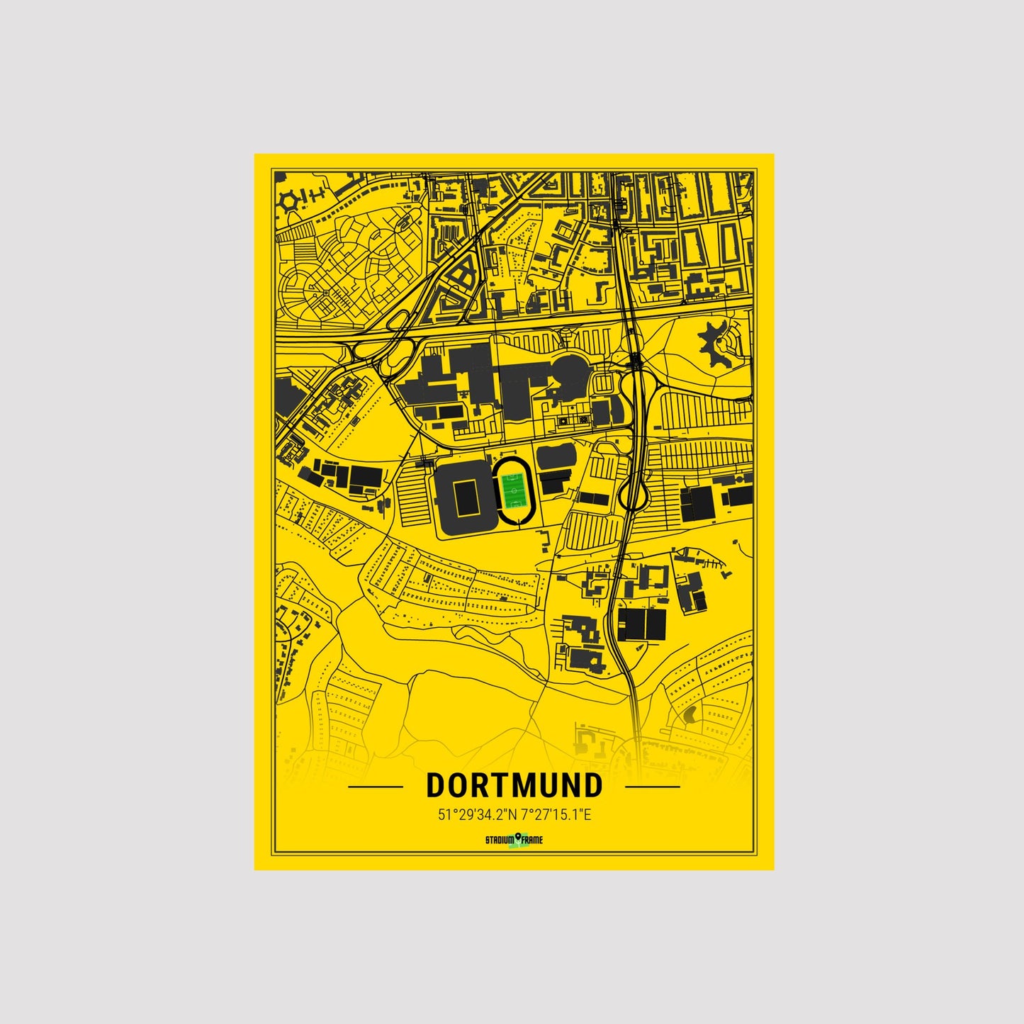 Stadium Poster - Dortmund II