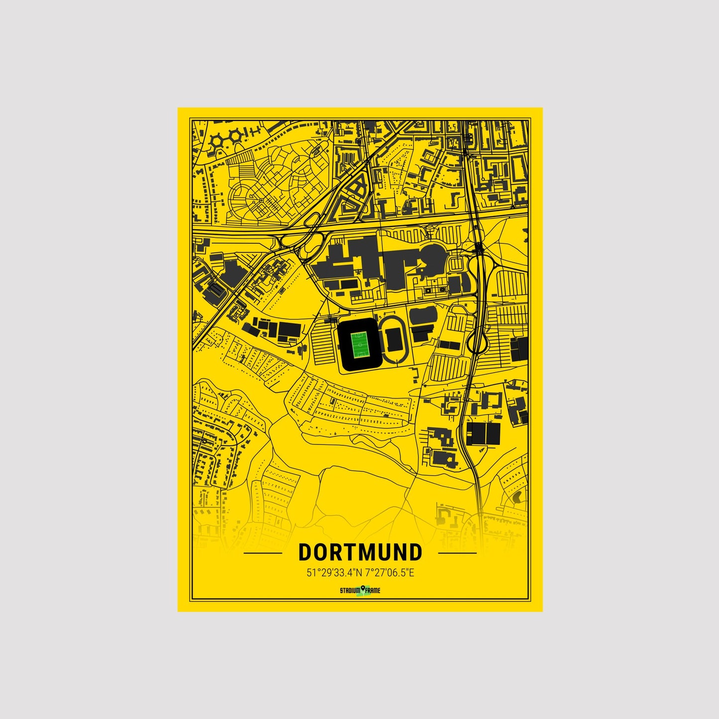 Stadium Poster - Dortmund