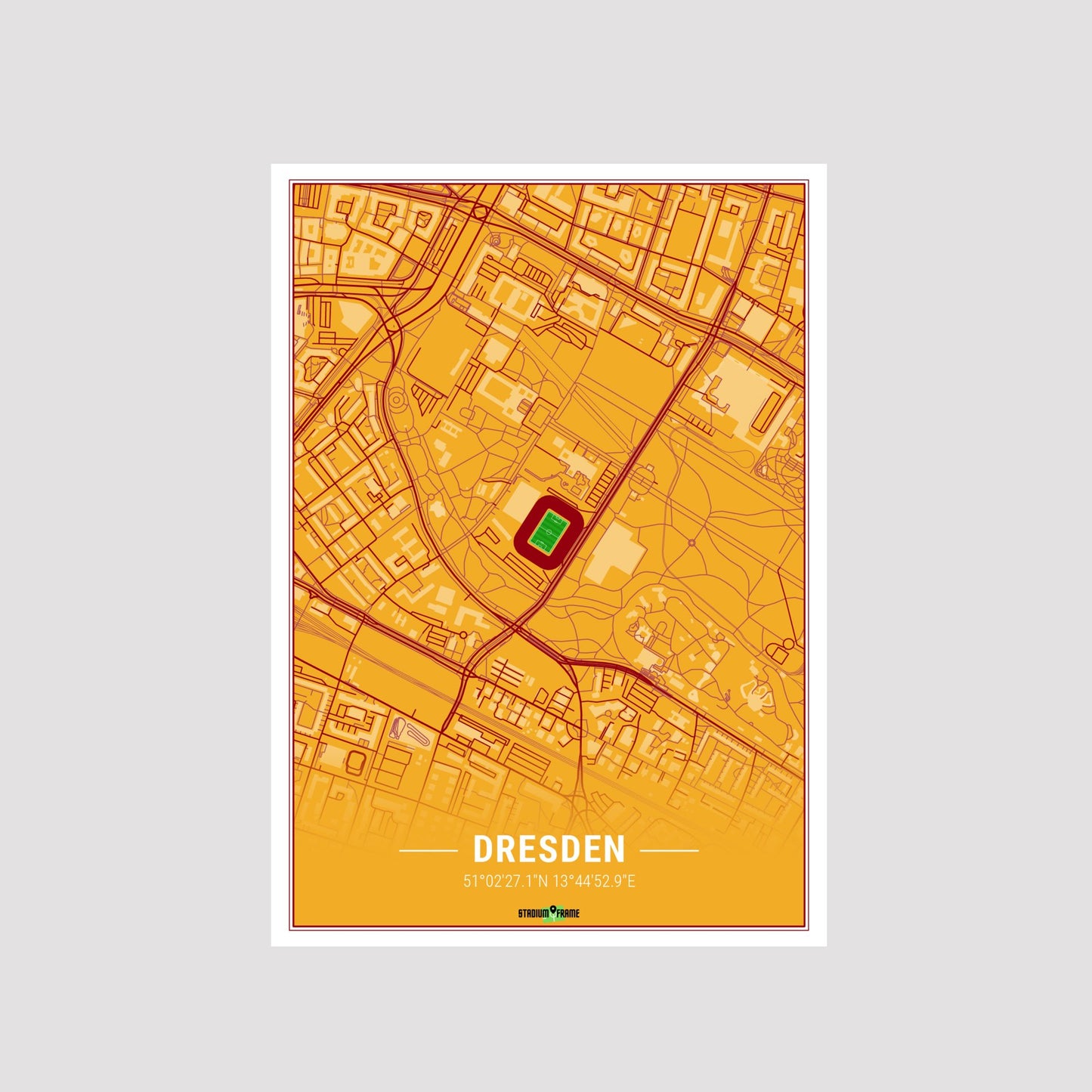 Stadium Poster - Dresden