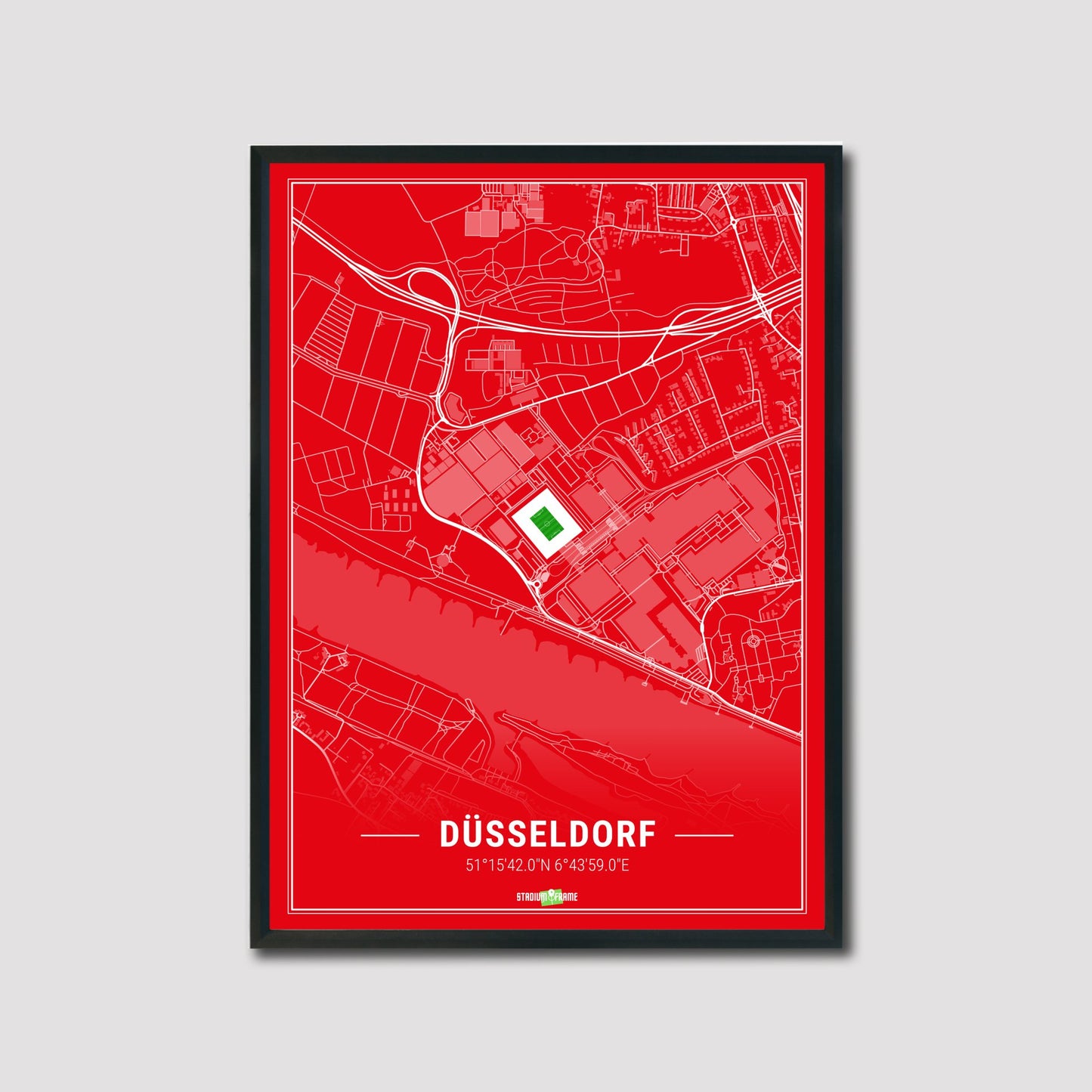 Stadium Poster - Düsseldorf