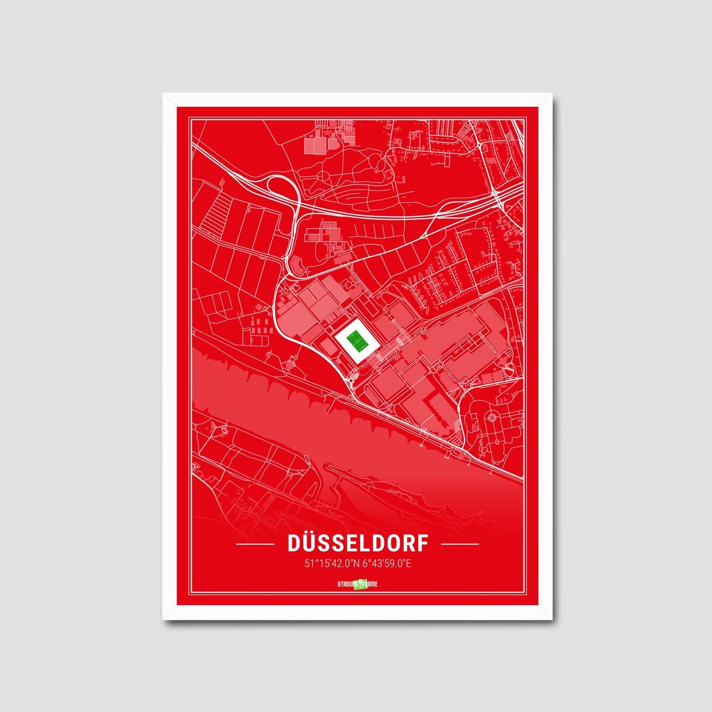 Stadium Poster - Düsseldorf