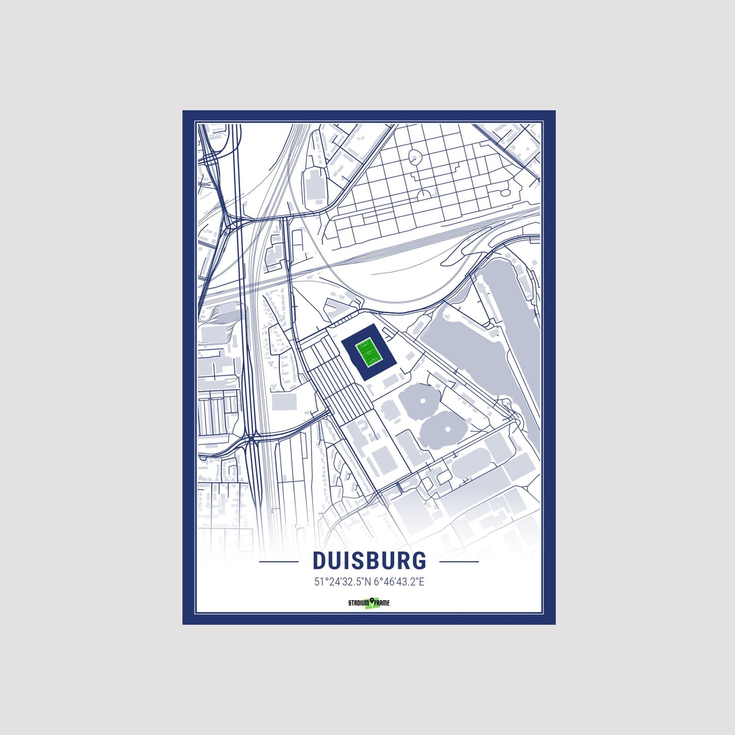 Stadium Poster - Duisburg