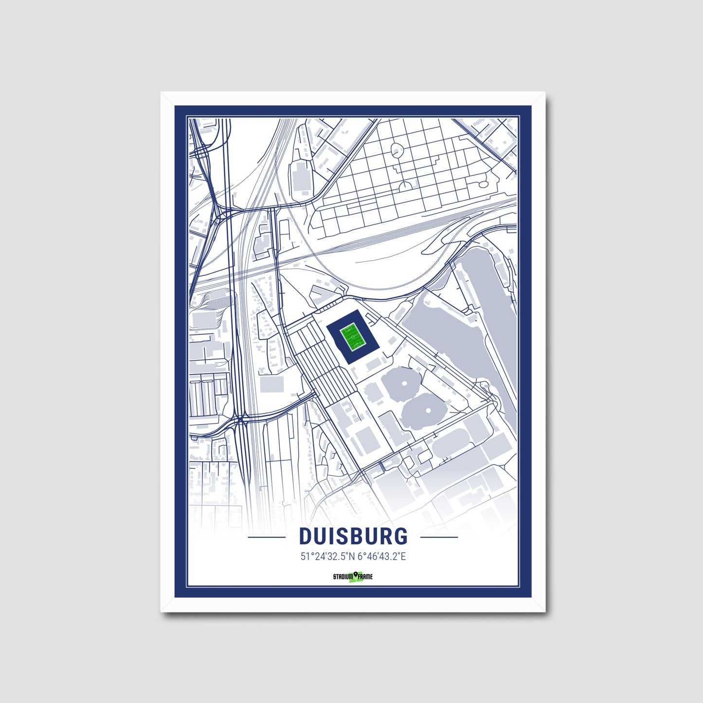 Stadium Poster - Duisburg