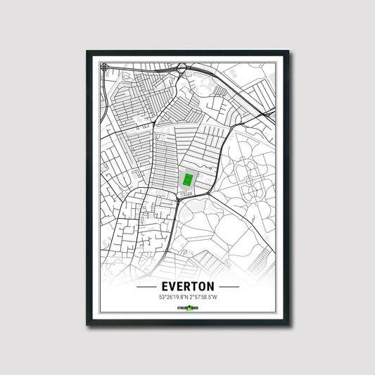 Stadium Poster - Everton