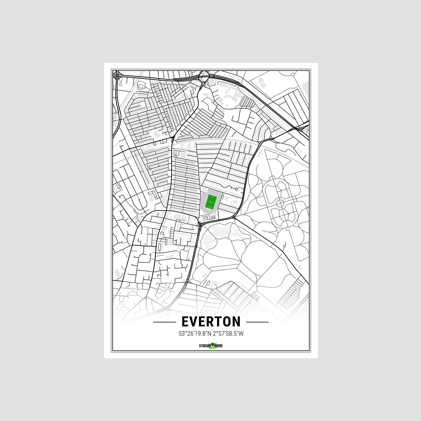 Stadium Poster - Everton