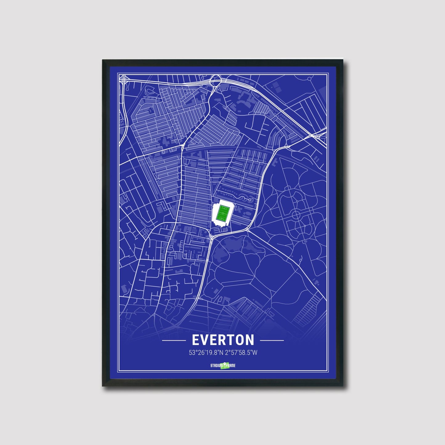 Stadium Poster - Everton