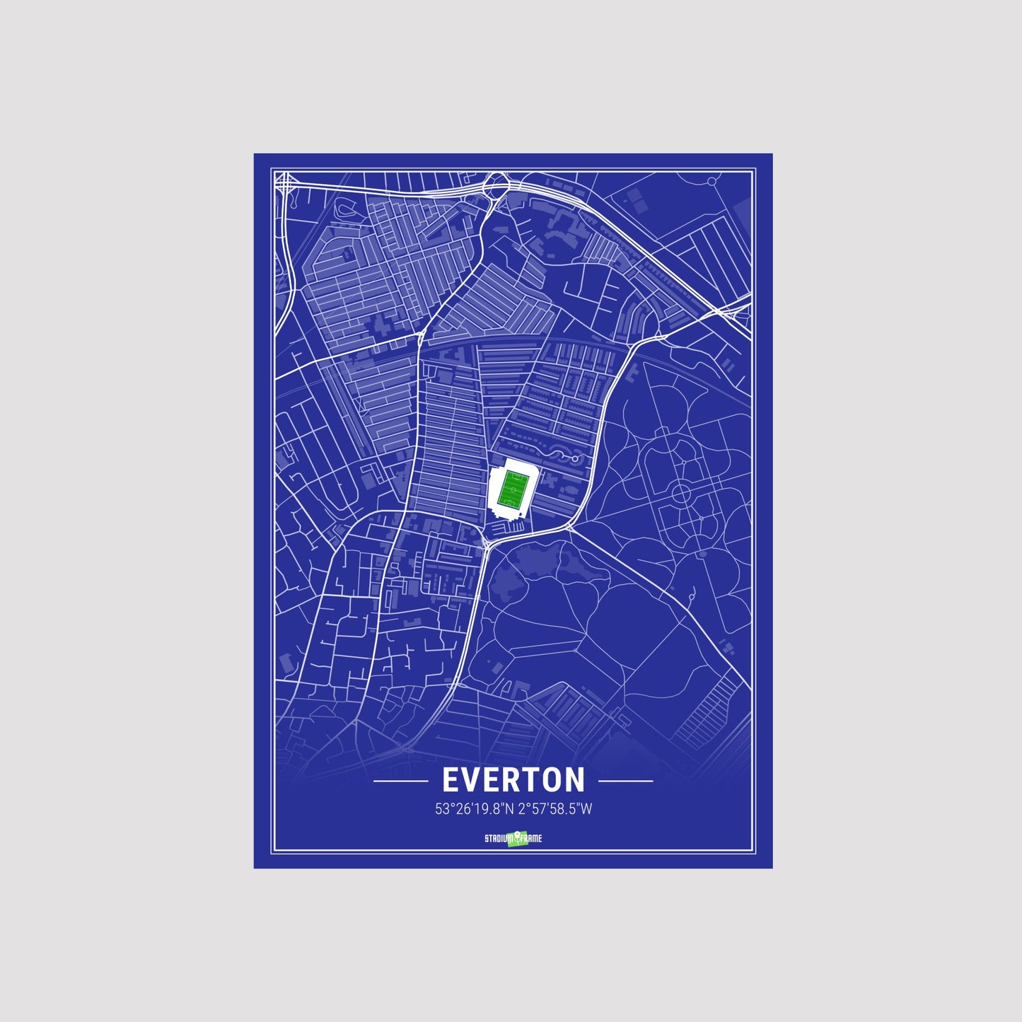 Stadium Poster - Everton