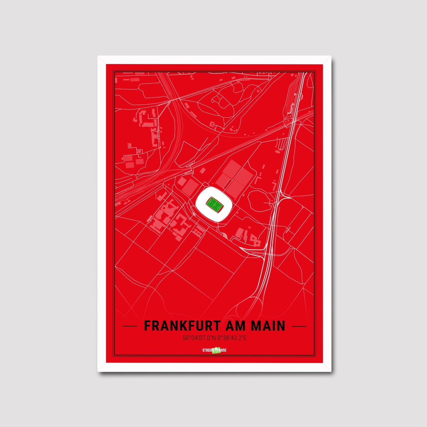 Stadium Poster - Frankfurt Am Main