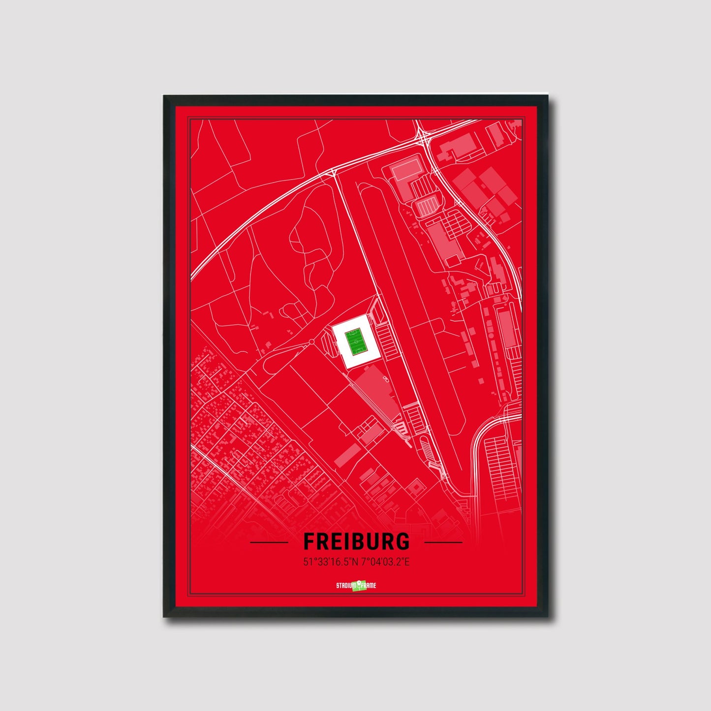 Stadium Poster - Freiburg