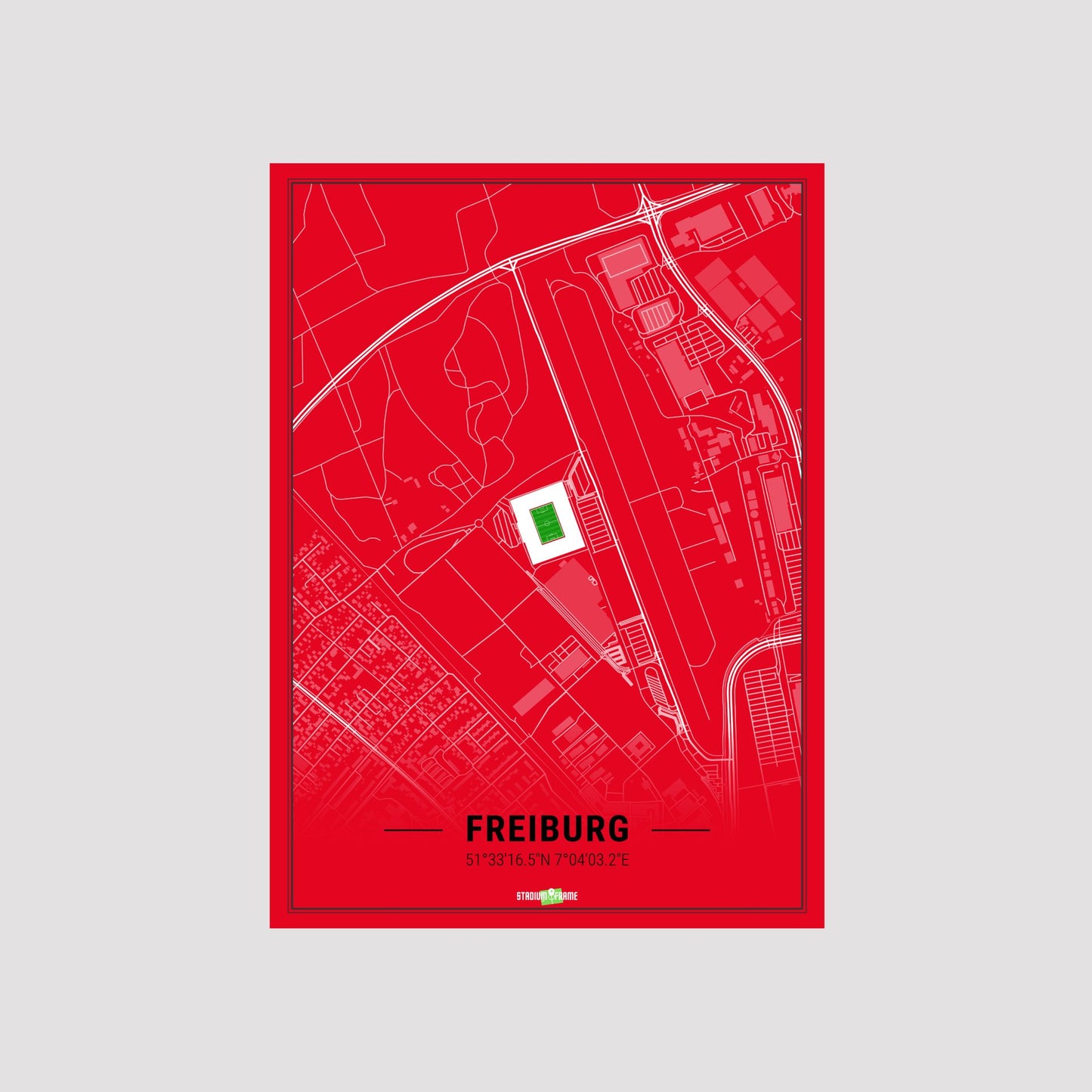 Stadium Poster - Freiburg