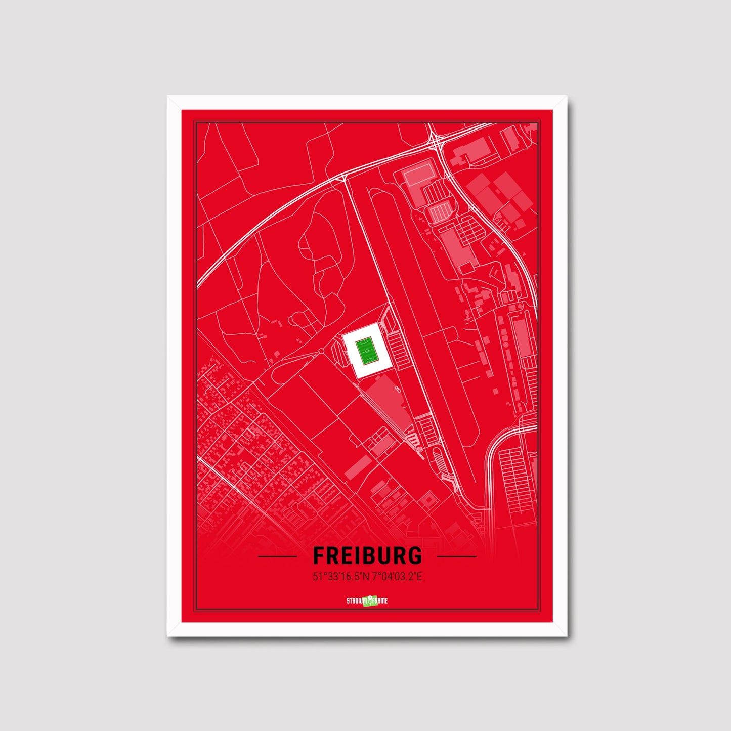 Stadium Poster - Freiburg