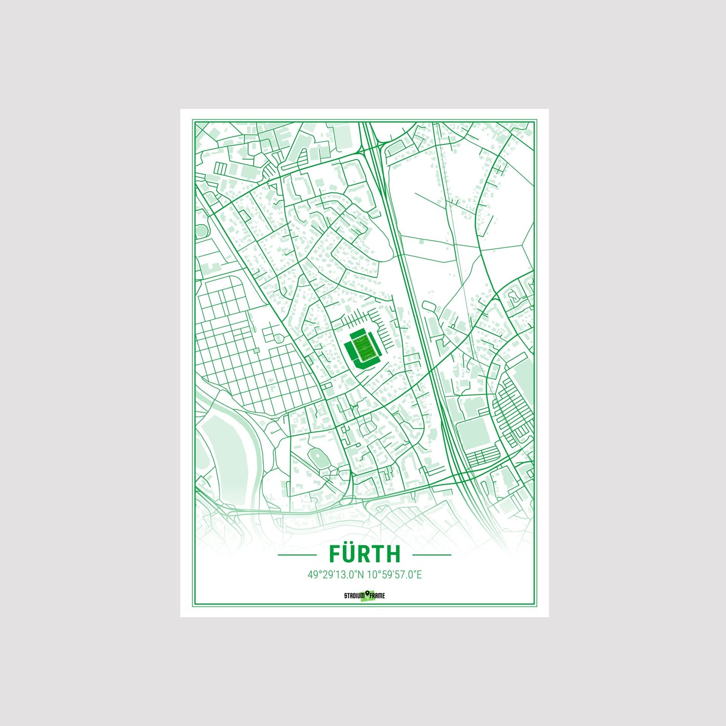 Stadium Poster - Fürth