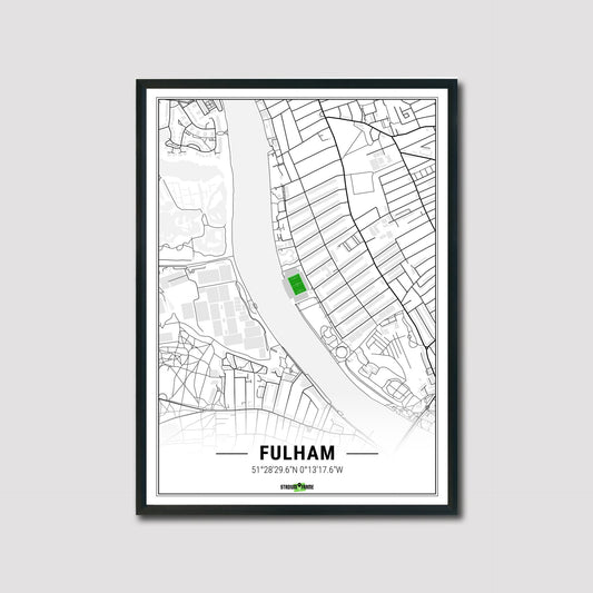 Stadium Poster - Fulham