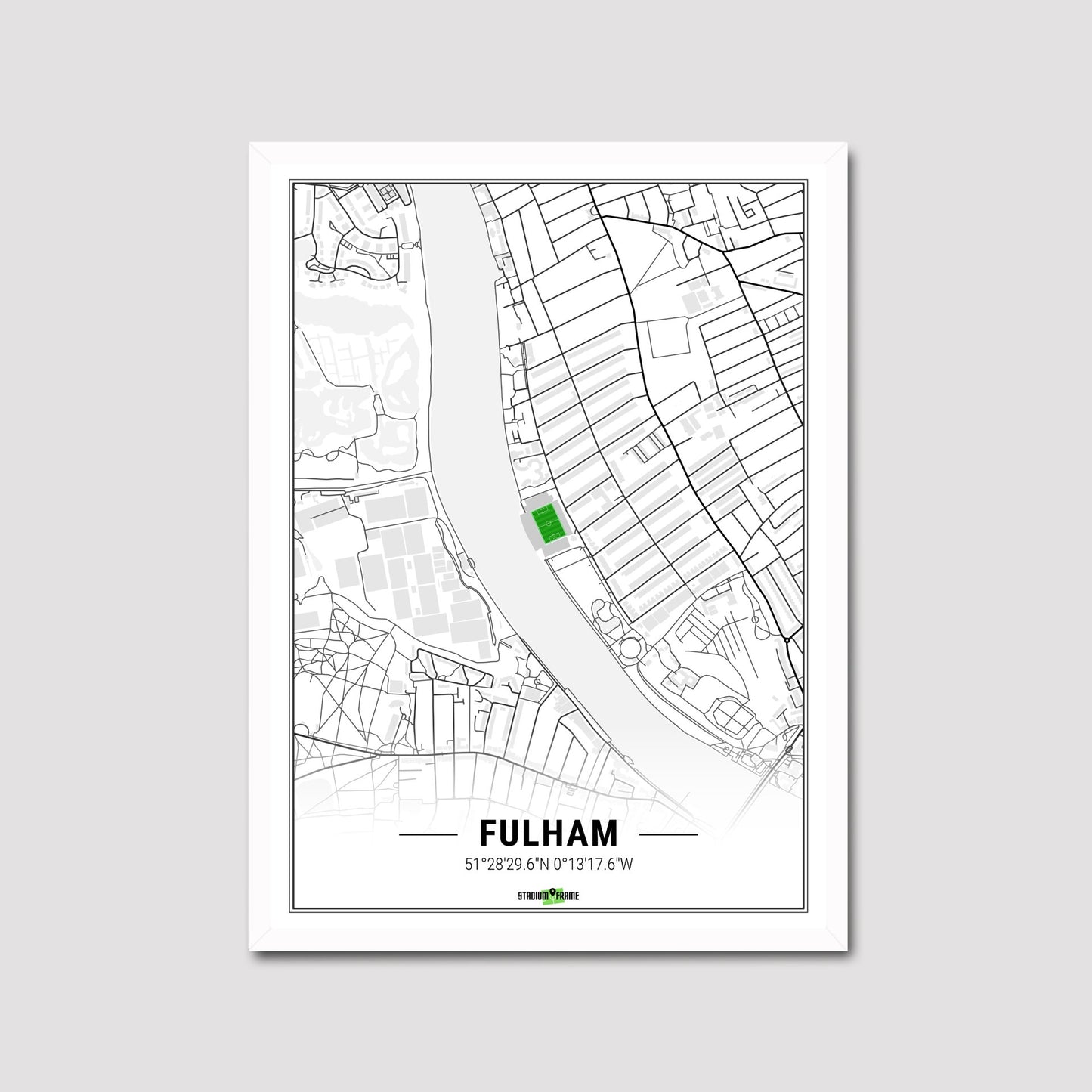 Stadium Poster - Fulham