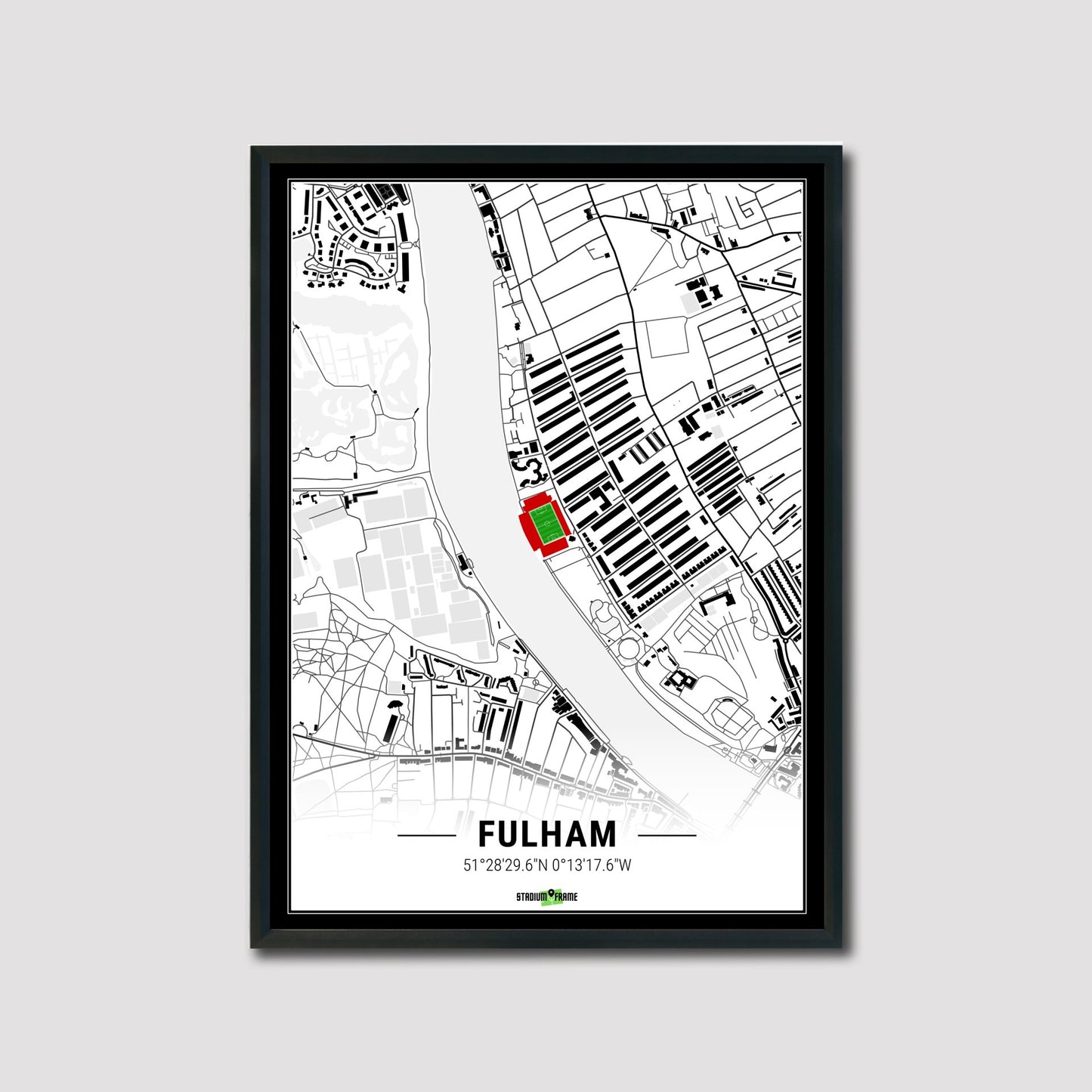 Stadium Poster - Fulham