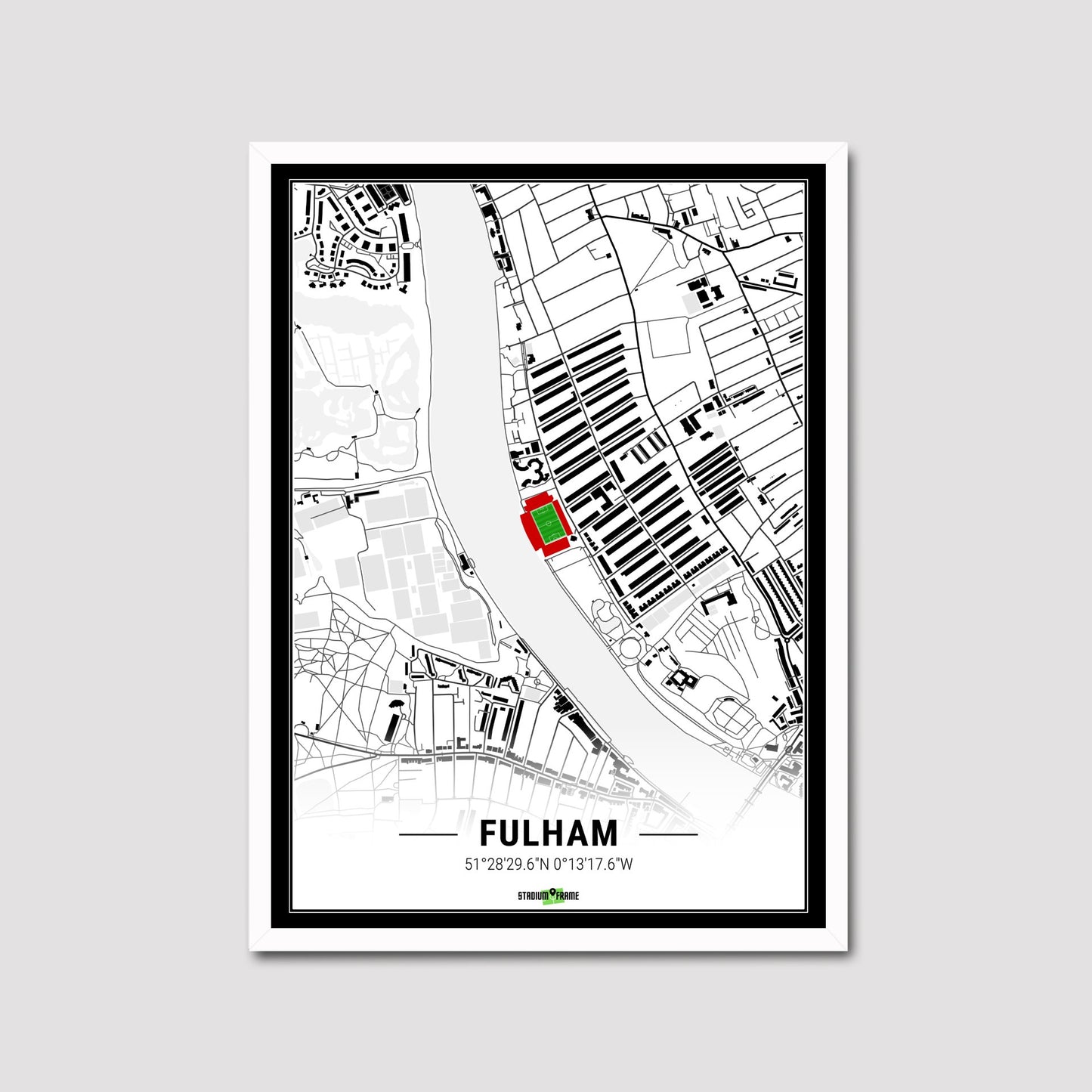 Stadium Poster - Fulham