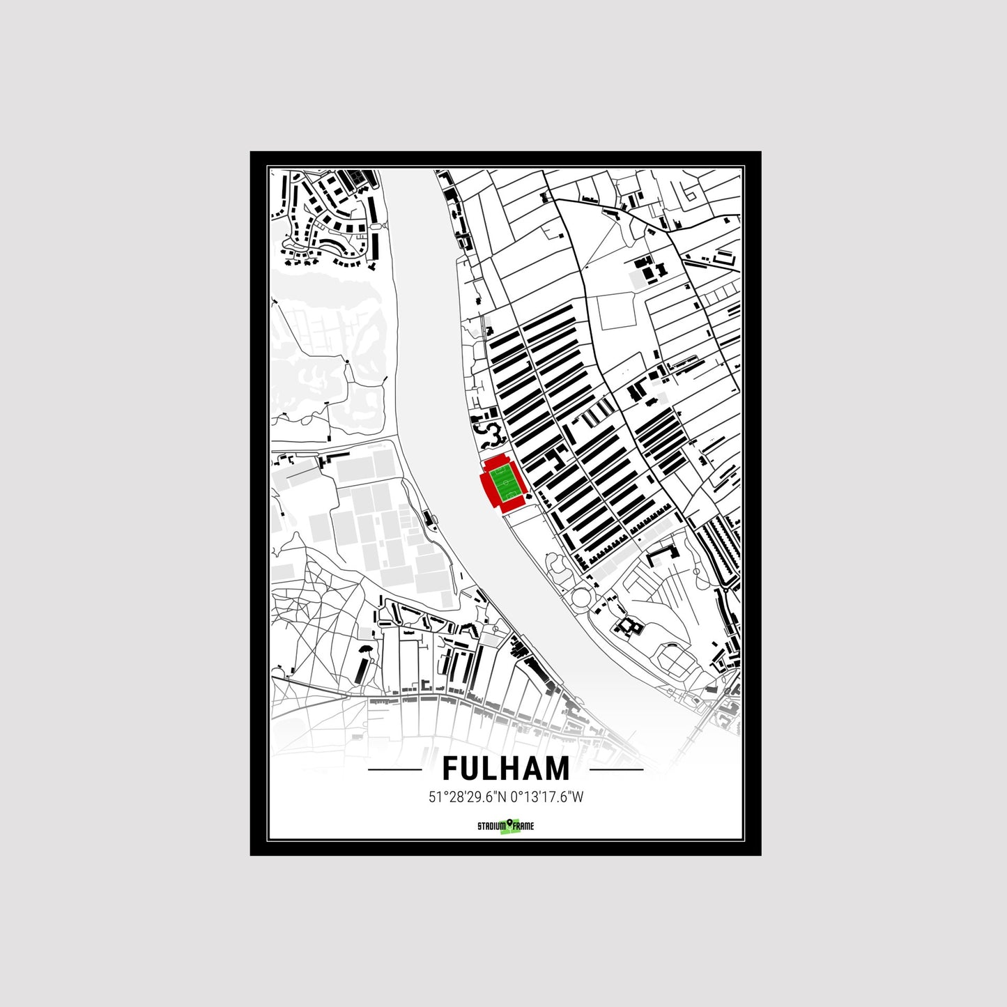 Stadium Poster - Fulham