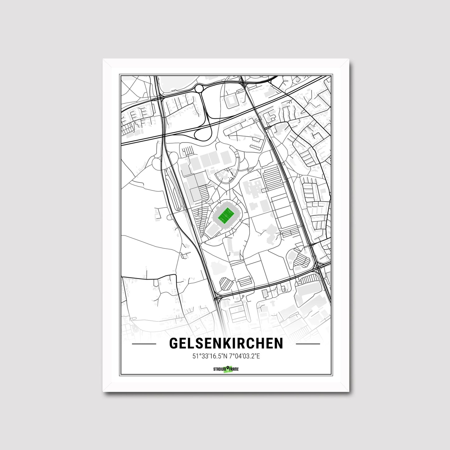 Stadium poster - Gelsenkirchen